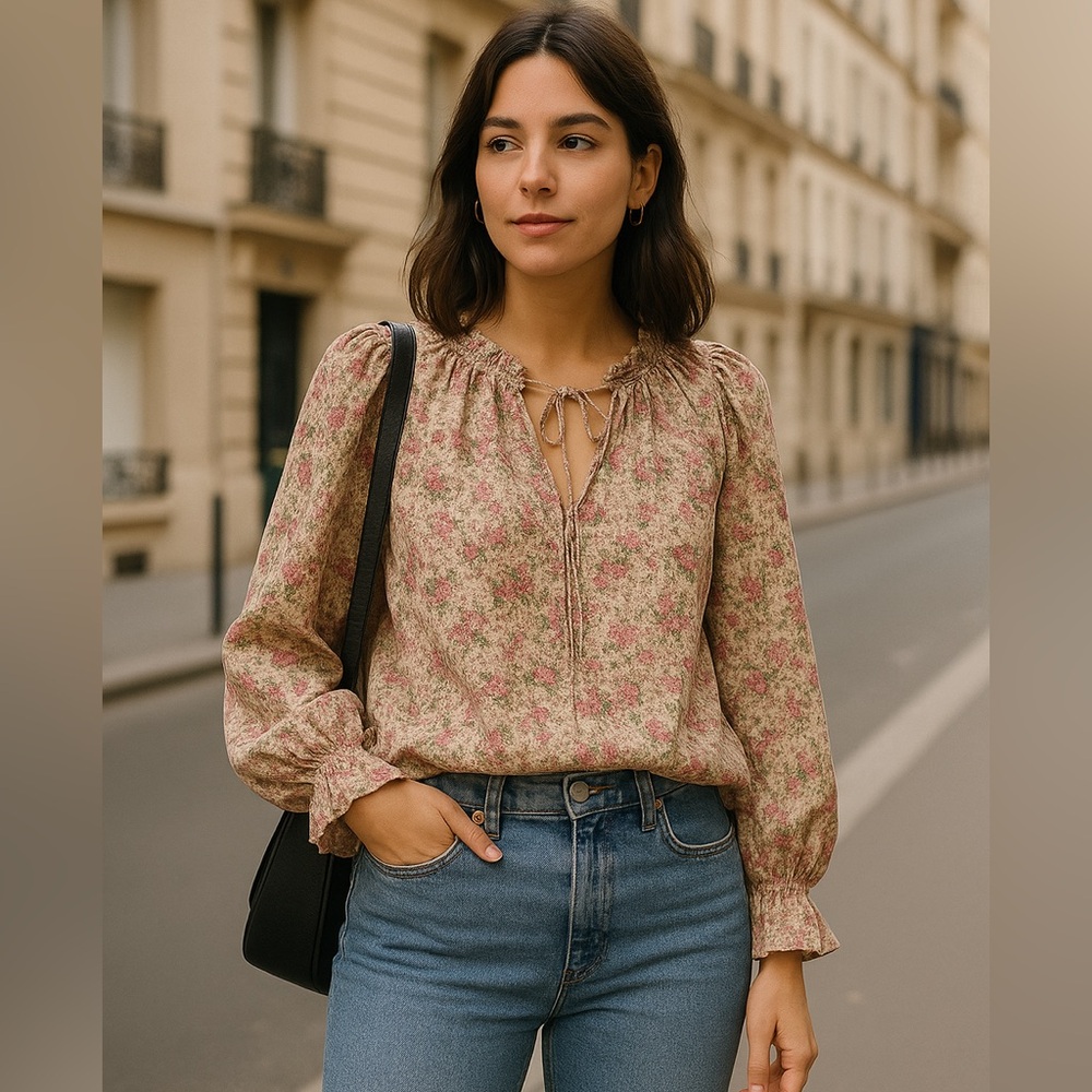 easel floral blouse sep sale